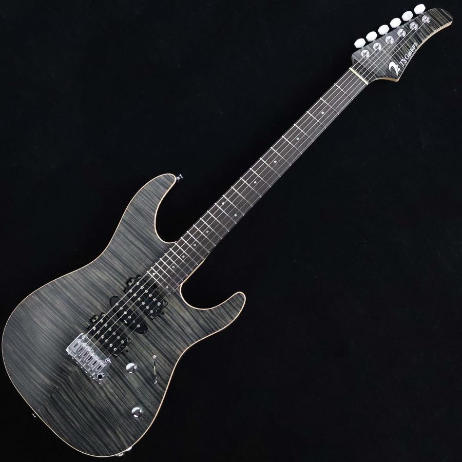 T's Guitars ティーズギター DST-Pro24 Flame Top Trans Black S/N