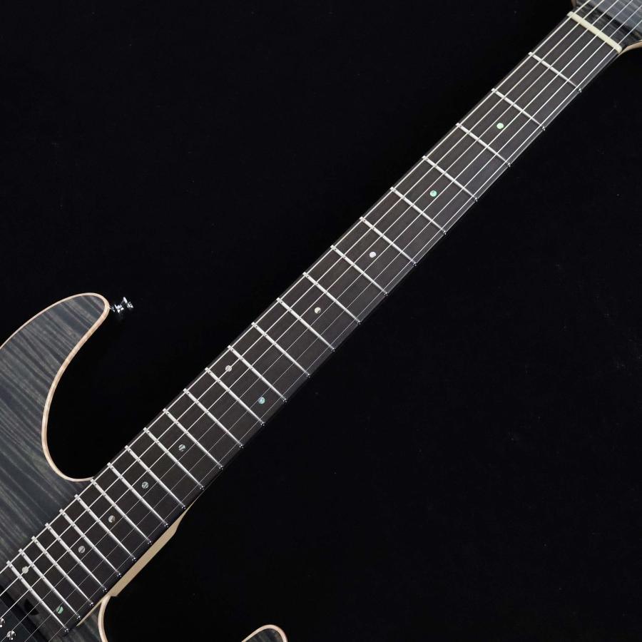 T's Guitars ティーズギター DST-Pro24 Flame Top Trans Black S/N