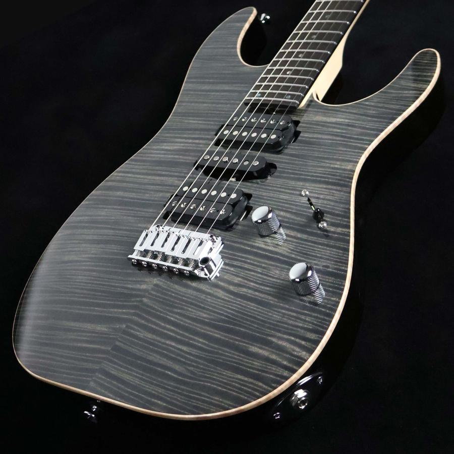 T's Guitars ティーズギター DST-Pro24 Flame Top Trans Black S/N