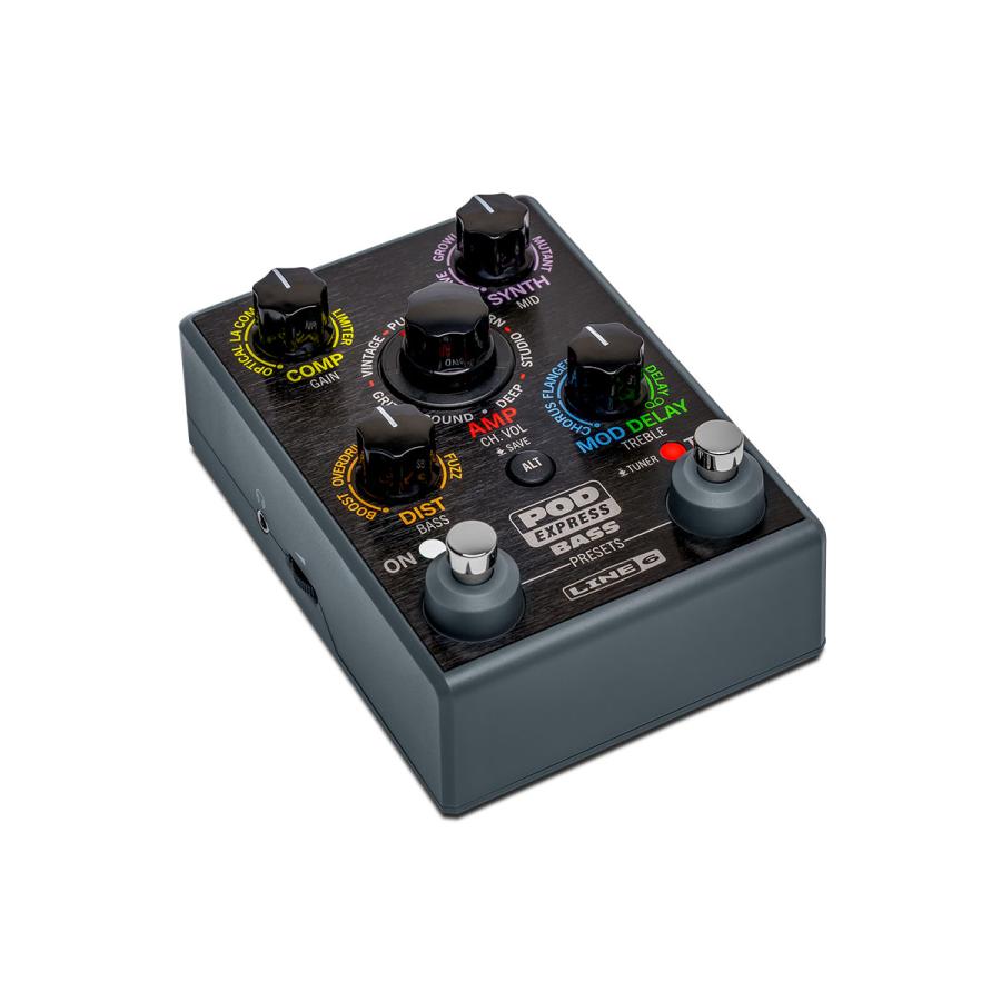 LINE 6 BASS POD ベースアンプシミュレータ 動作OK 箱説付 Line6 ラインシックス POD Express Bass ベース用 アンプ
