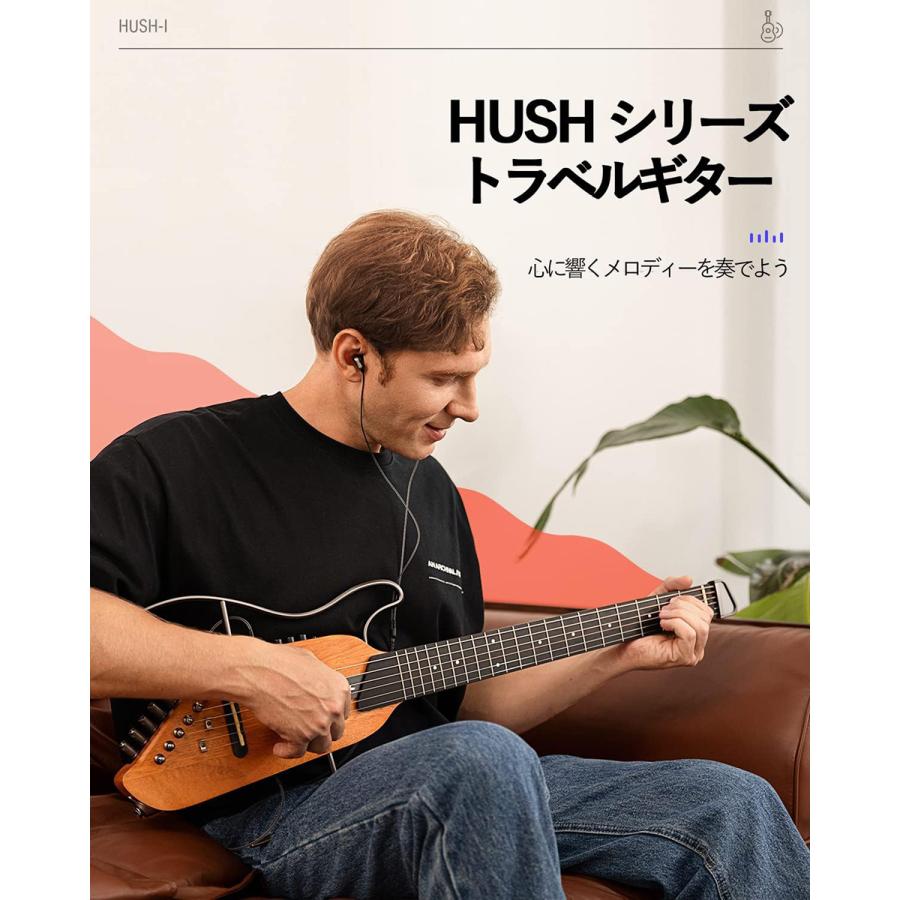 DONNER HUSH-I ブラック 静音アコギ ケース/イヤホン/チューナー DONNER HUSH-I ブラック 静音アコギ ケース/イヤホン/チューナー
