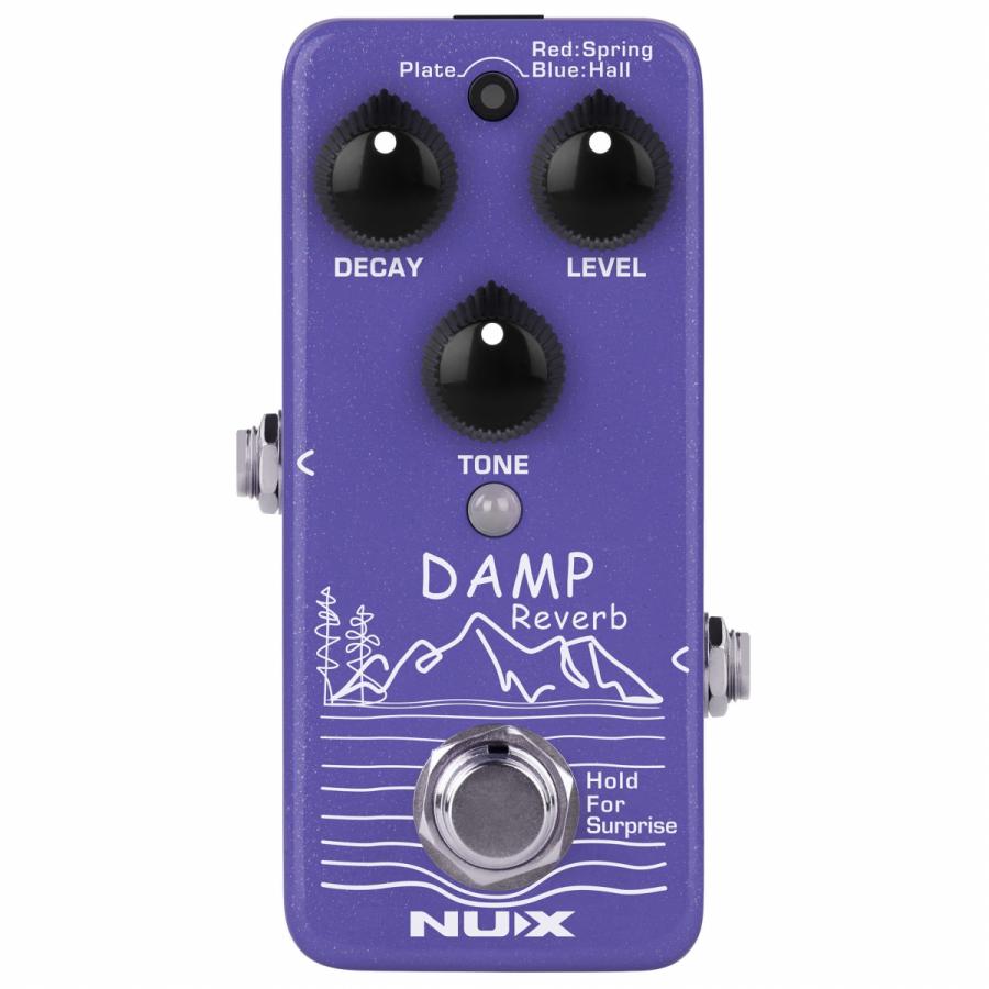 NUX ニューエックス NRV-3 DAMP Reverb リバーブ ミニペダル 