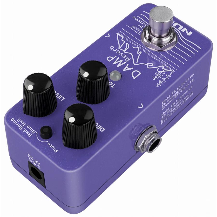 NUX ニューエックス NRV-3 DAMP Reverb リバーブ ミニペダル