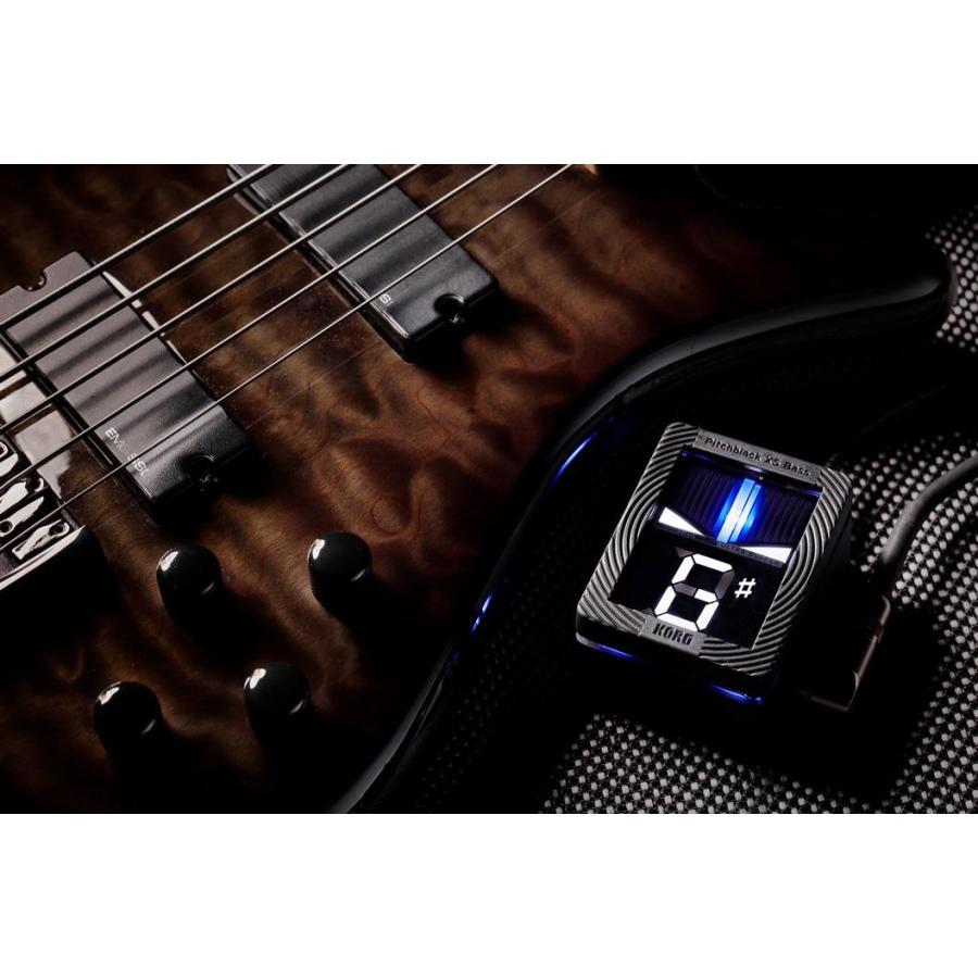KORG（コルグ） Pitchblack XS BASS ベース用ペダルチューナー PB-XS