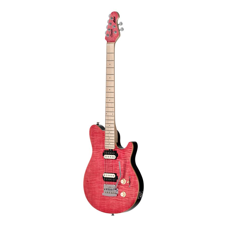 STERLING by Musicman スターリン SUB AX3FM-STP-M1 AXIS FLAME MAPLE ステイン・ピンク エレキギターの画像