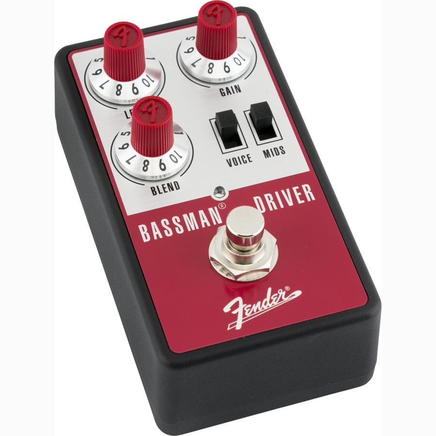 Fender BASSMAN D ベース用オーバードライブ Fender（フェンダー） Bassman Driver エフェクター ベース用オーバー