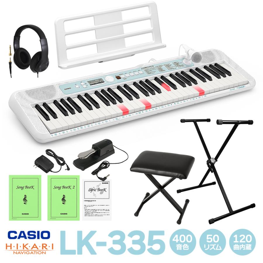 CASIO LK-335 61鍵盤電子キーボード LK-335 | CASIO