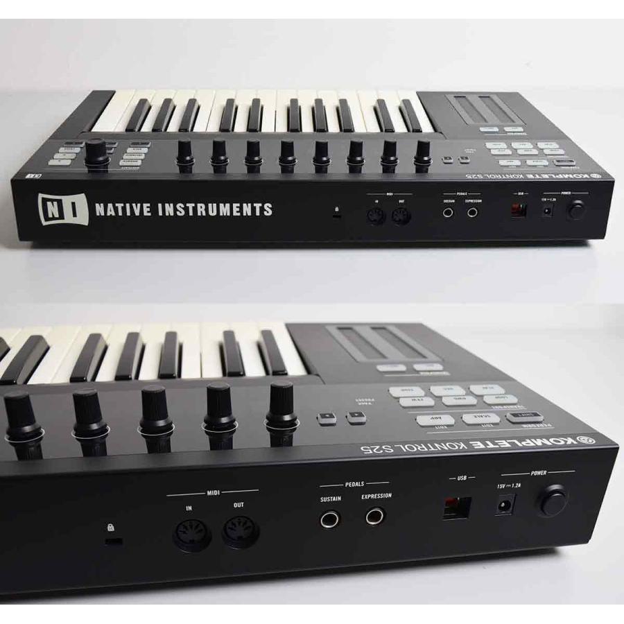 キーボード　音源　Native Instruments　KOMPLETE　ｓ２５ Native Instruments (NI) ネイティブインストゥルメンツ KONTROL S25