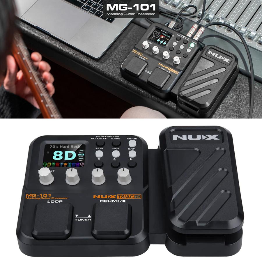 NUX ニューエックス MG-101 マルチエフェクター IRローダー オーディオ