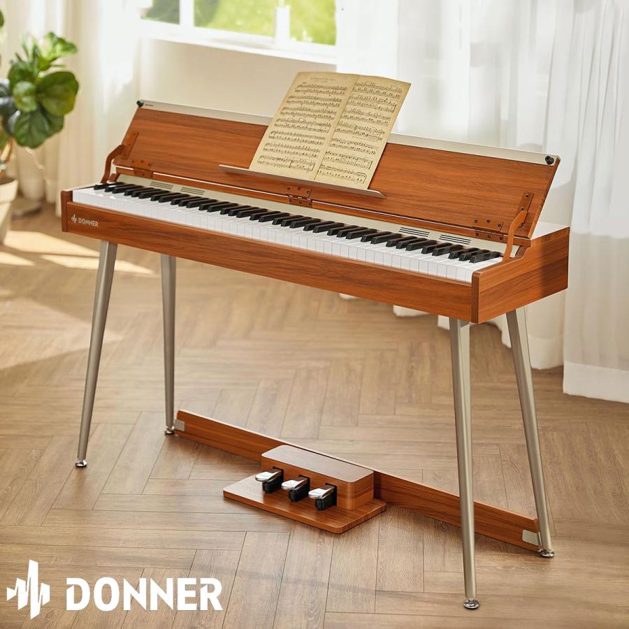 Donner ドナー 電子ピアノ ハンマーアクション 88鍵盤 DDP-80 PLUS