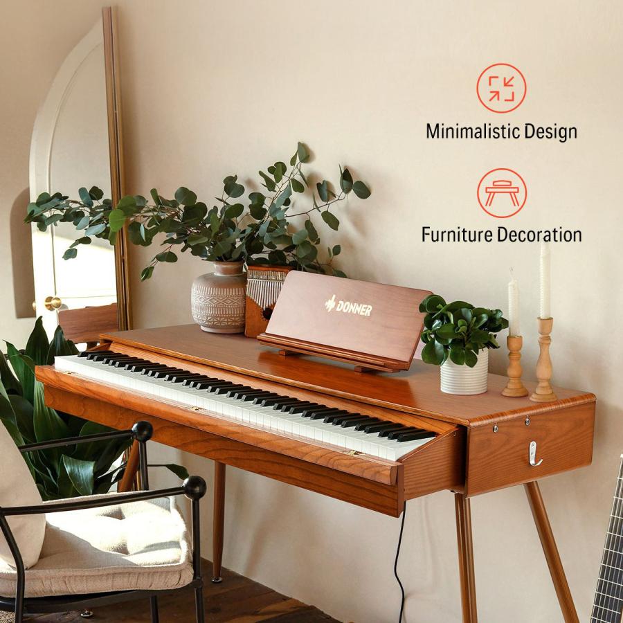 Donner ドナー 電子ピアノ ハンマーアクション 88鍵盤 DDP-80 PRO