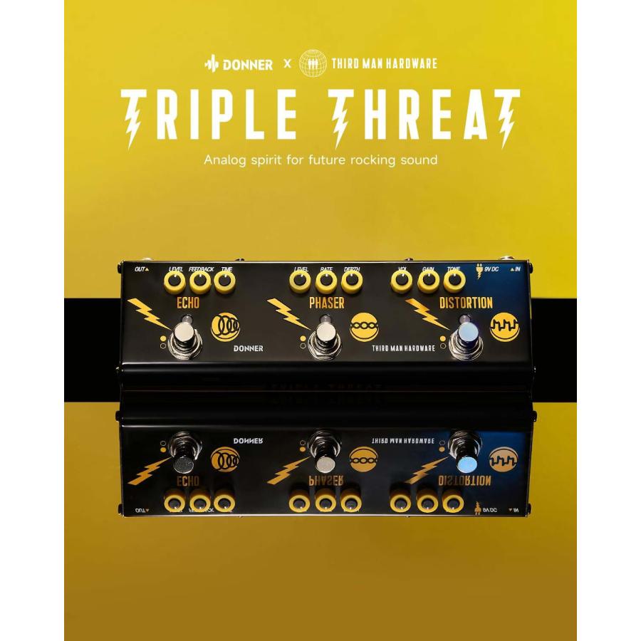 Donner ドナー X Third Man Hardware Triple Threat ディストーション