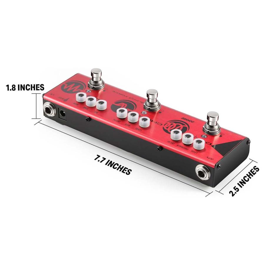 Donner ドナー Alpha Force ディストーション コーラス ディレイ