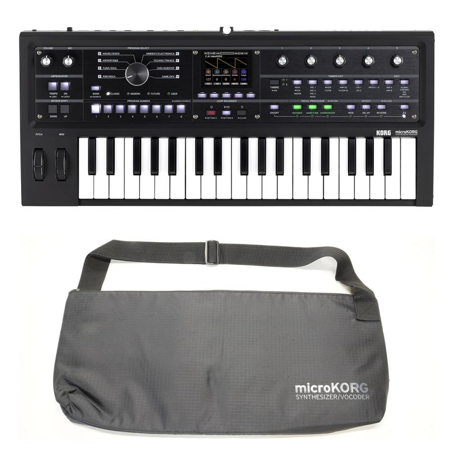 KORG 数量限定品 コルグ microKORG2 37鍵盤 MBK (メタリック