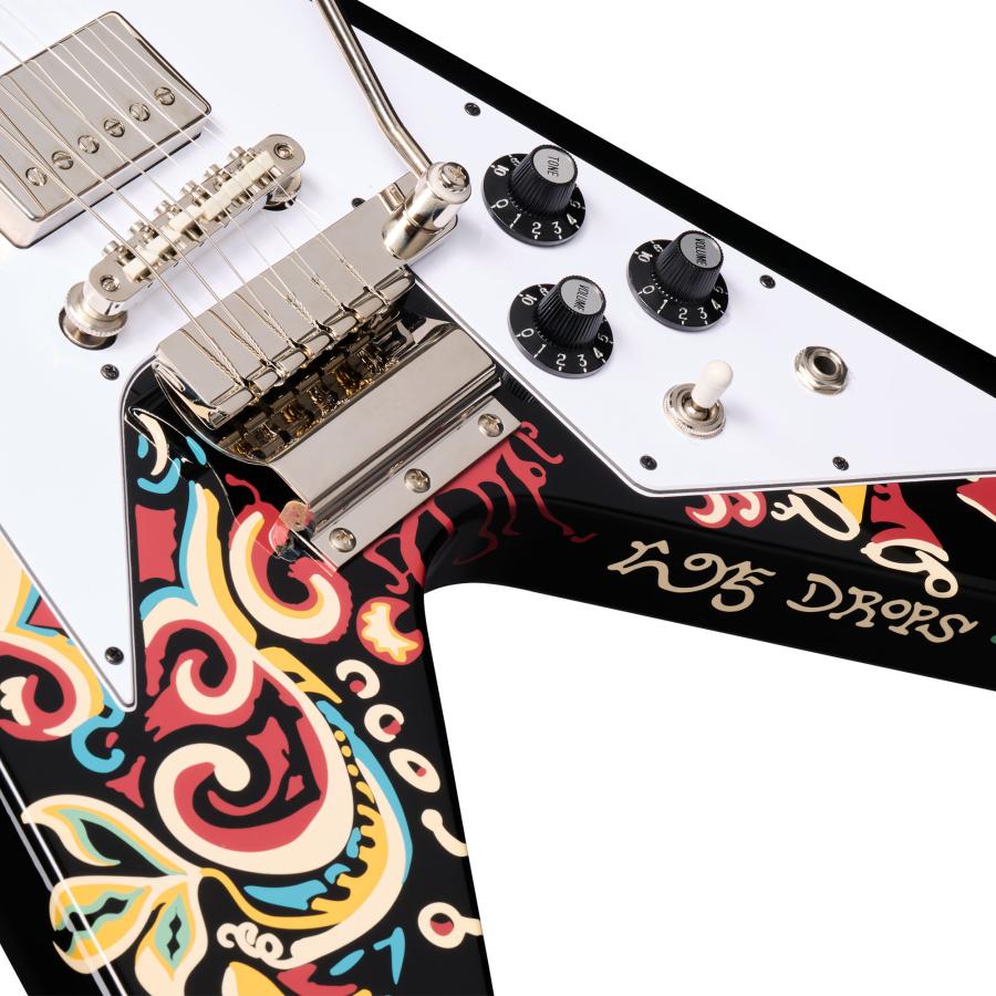 Epiphone（エピフォン） Jimi Hendrix Love Drops Flying V Ebony