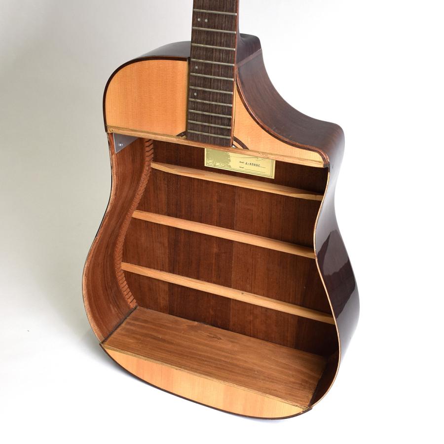 島村楽器 ギターウォールシェルフ 楽器アップサイクル REVERSE MAKER