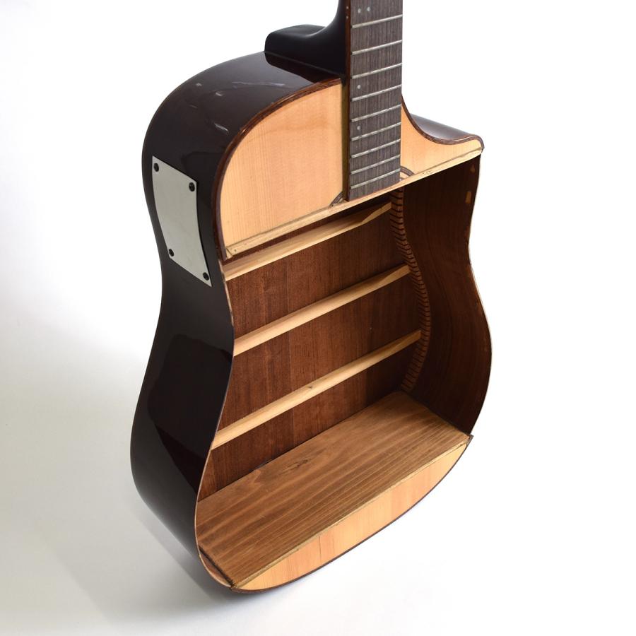 島村楽器 ギターウォールシェルフ 楽器アップサイクル REVERSE MAKER