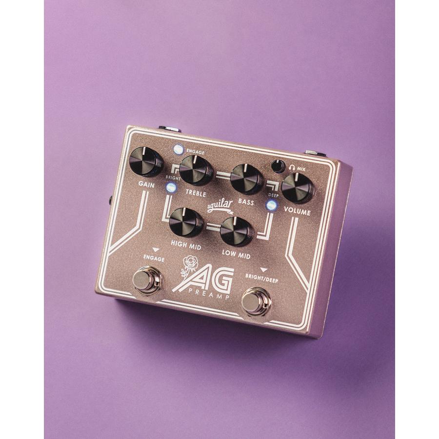 aguilar アギュラー AG PREAMP/DI PEDAL Breast Cancer Awareness