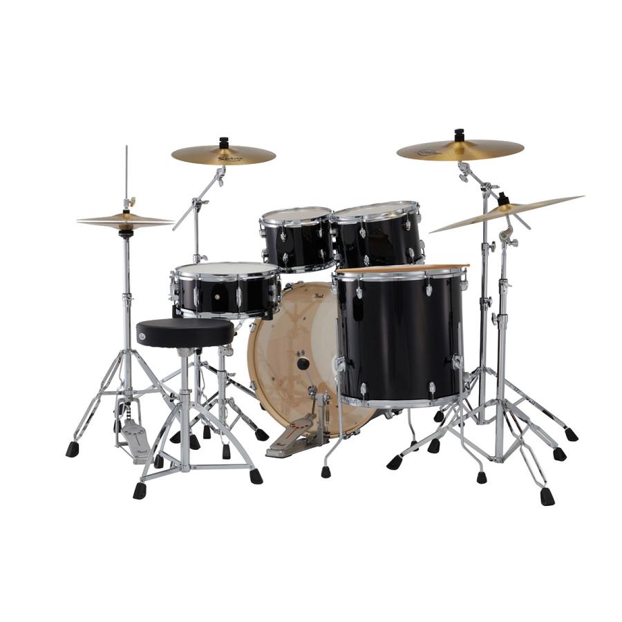 Pearl パール EXX725SN/C-2CS #31 Jet Black EXPORT 22”バスドラム