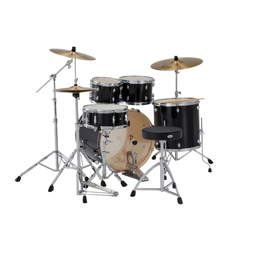 Pearl パール EXX725SN/C #31 Jet Black EXPORT 22”バスドラム Pearl パール EXX725SN/C #31 Jet Black EXPORT 22”バスドラム