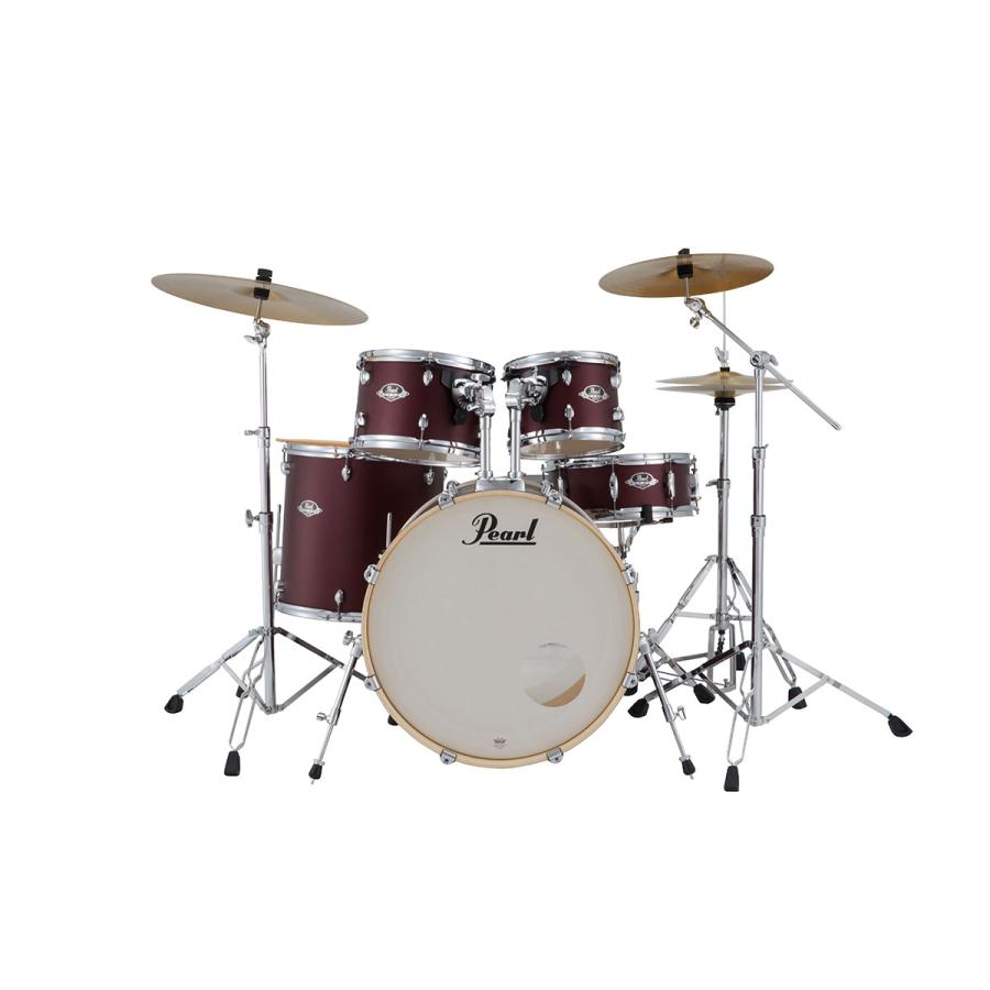 Pearl パール EXX725SN/C #864 Satin Scarlet EXPORT 22”バスドラム