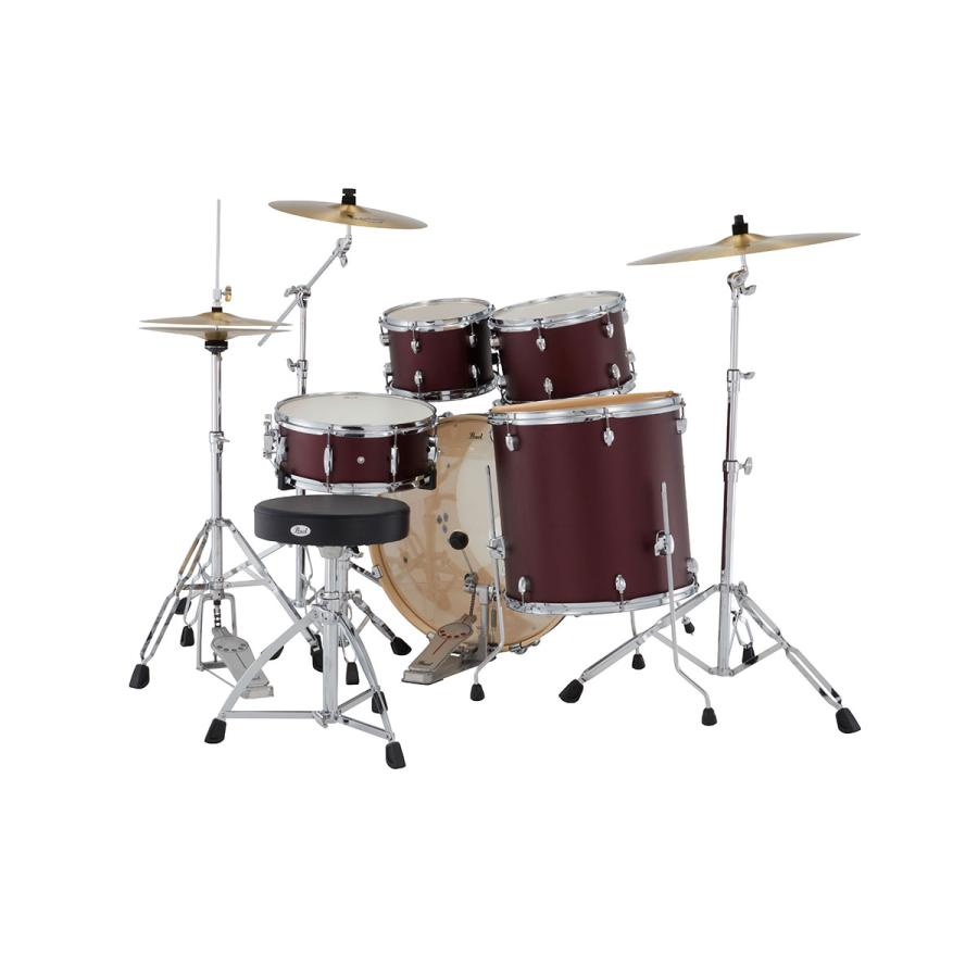 Pearl パール EXX725SN/C #864 Satin Scarlet EXPORT 22”バスドラム