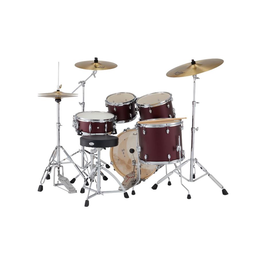 Pearl パール EXX785N/C #864 Satin Scarlet EXPORT 18”バスドラム 