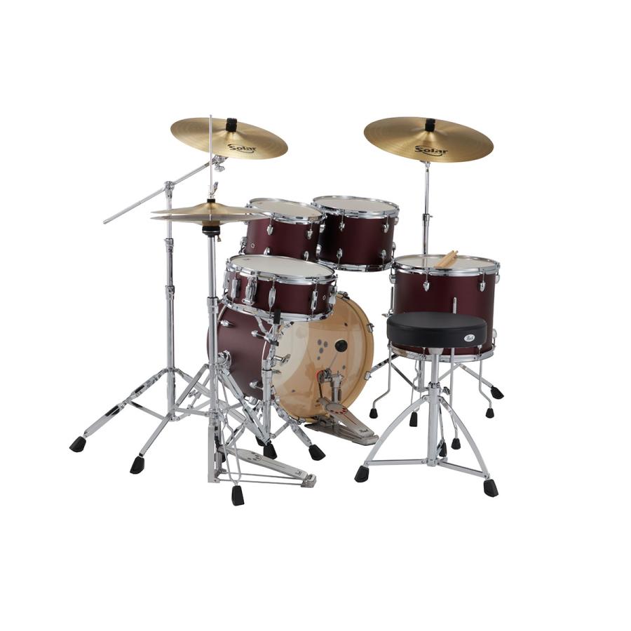 Pearl パール EXX785N/C #864 Satin Scarlet EXPORT 18”バスドラム  