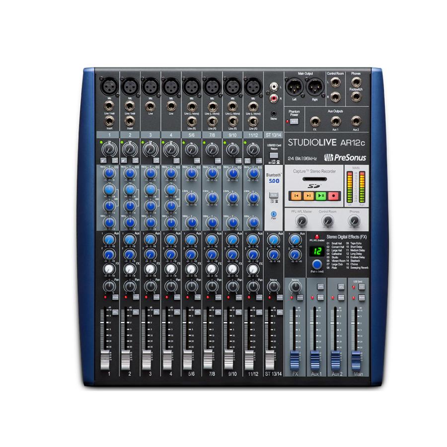 PreSonus プレソナス StudioLive AR12C アナログミキサー : 島村楽器