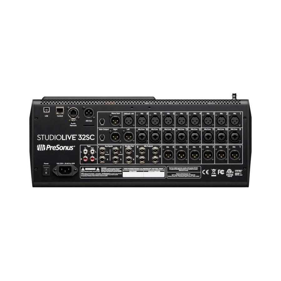 プレソナス、デジタルミキサーstudio Live32sc PRESONUS ( プレソナス ) StudioLive 32SC デジタルミキサー
