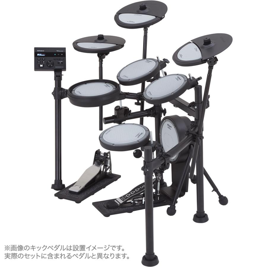 Roland ローランド VQD106 スタンダードセット サイレント電子ドラム V-Drums Quiet Design 騒音対策 防音・防振の画像