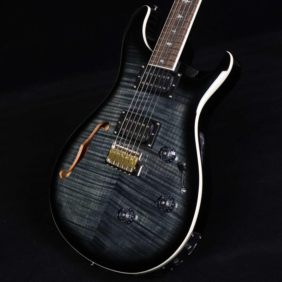 PRS ポールリードスミス(Paul Reed Smith) SE Custom24 Semi-Hollow Piezo Charcoal Burst エレキギター SEカスタム24 セミホロウ ピエゾ_8