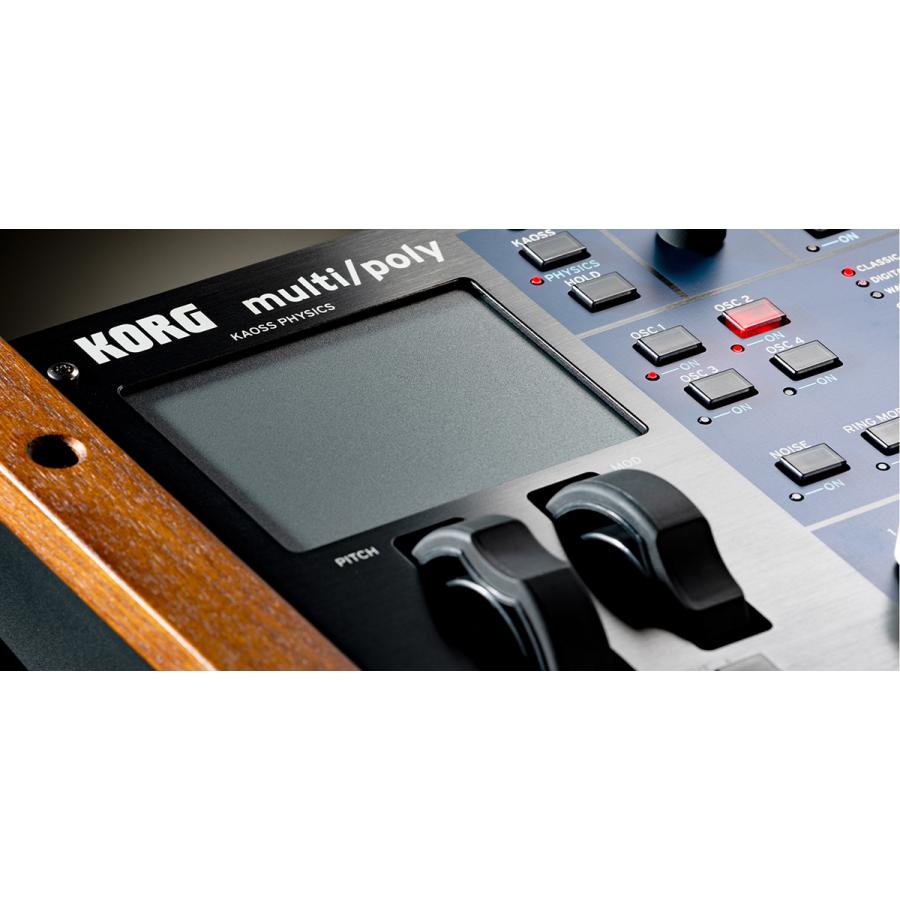 KORG MULTIPOLY アナログ・モデリングシンセサイザー KORG（コルグ） multi/poly アナログモデリングシンセサイザー 4VCO