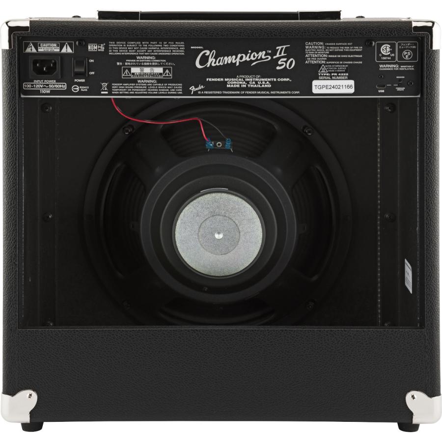 Fender Champion II 50 ギターアンプ　美品 Fender（フェンダー） Champion II 50 ギターアンプ コンボアンプ 50W