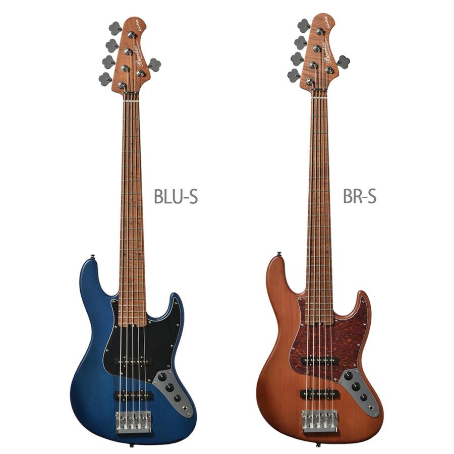 Bacchus バッカス WL5-STD/RSM 5弦ベース初心者12点セット