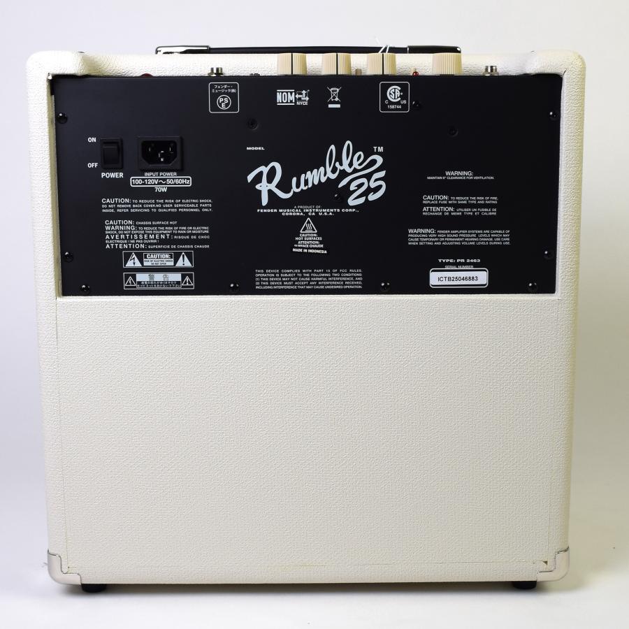 Fender Rumble 25 フェンダー ベースアンプ コンボアンプ 【公式通販】
