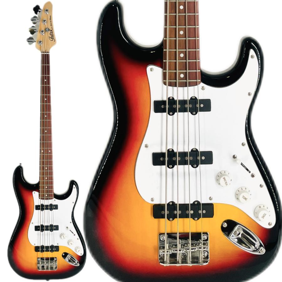 Futra フュートゥラ FJS-500 3TS エレキベース ストラトシェイプ 3