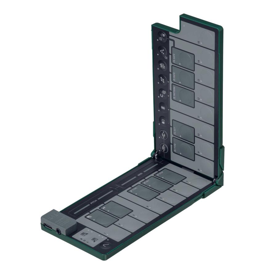 KORG（コルグ） nanoKEY Fold (Alpine Green) 25鍵盤 MIDIキーボード