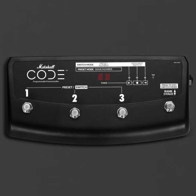 Marshall（マーシャル） CODE25 専用フットスイッチセット コンボ