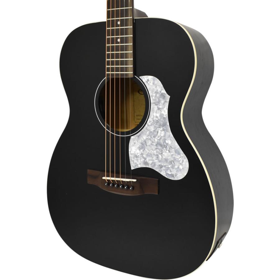 Sヤイリ　トップ単板　エレアコギター　YEF-01　NBK S.Yairi YEF-01 NBK エレアコギター OMシェイプ トップ単板