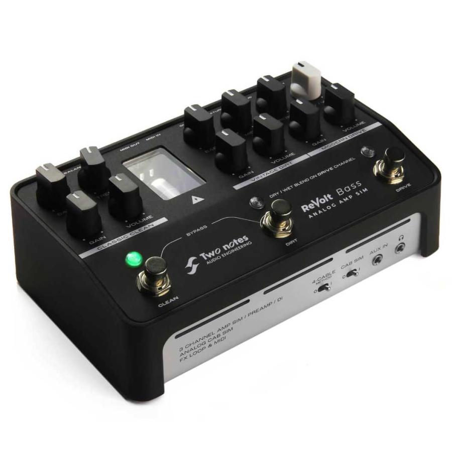 Two Notes トゥーノーツ Revolt Bass オールアナログアンプキャビシミュレーター_3