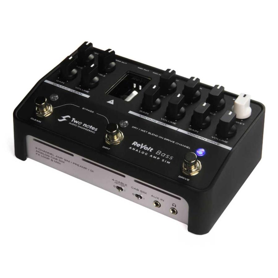 Two Notes トゥーノーツ Revolt Bass オールアナログアンプキャビシミュレーター_4