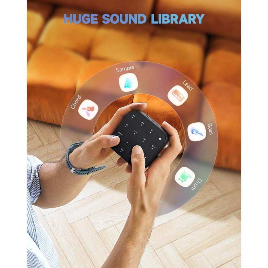 Donner ドナー MEDO 触って 叩いて 振って楽しむ 新感覚のポケット