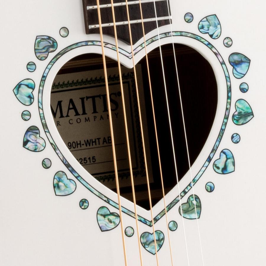 ZEMAITIS ゼマティス CAF-90HCW WHT AB エレアコ ハート形ホール