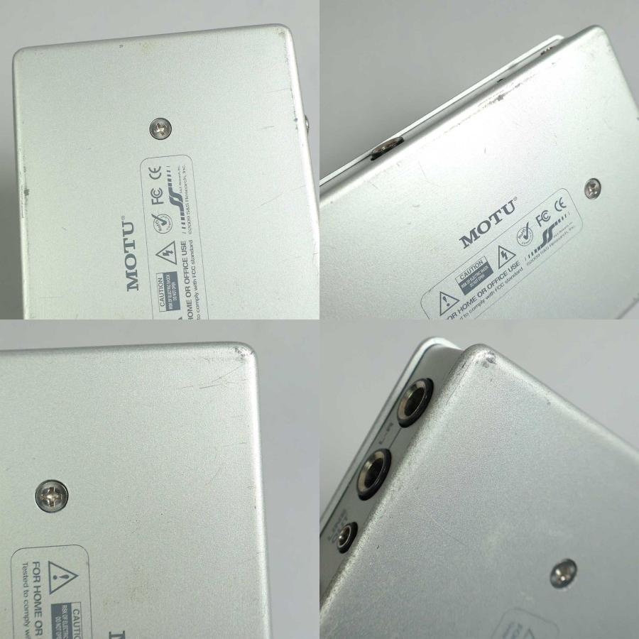MOTU マークオブザユニコーン チュウコMicroBook オーディオインターフェース 中古の画像