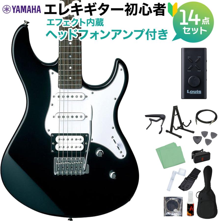 YAMAHA（ヤマハ） PACIFICA112V BL(ブラック) エレキギター初心者14点