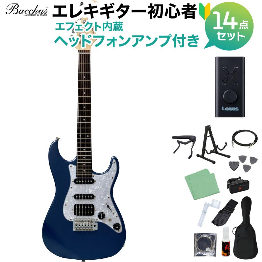 Bacchus バッカス GS-Mini DLPB エレキギター初心者14点セット Bacchus バッカス GS-Mini DLPB エレキギター初心者14点セット