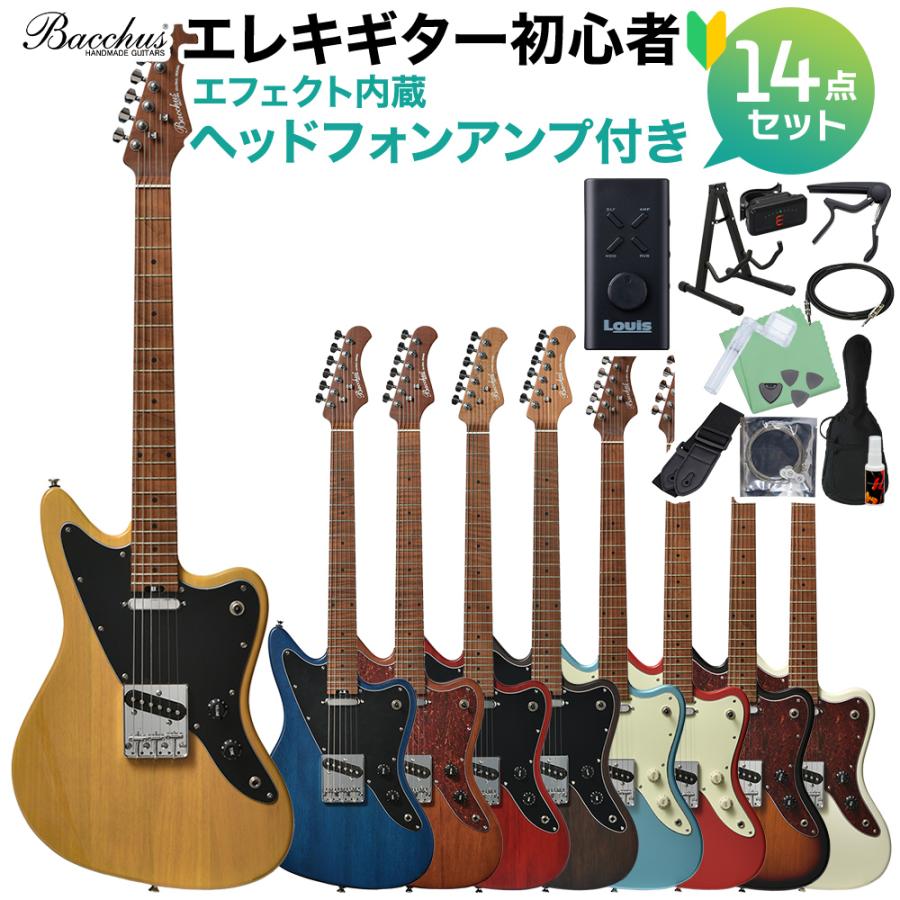 Bacchus（バッカス） WINDY-BREAKER/RSM エレキギター初心者14点セット