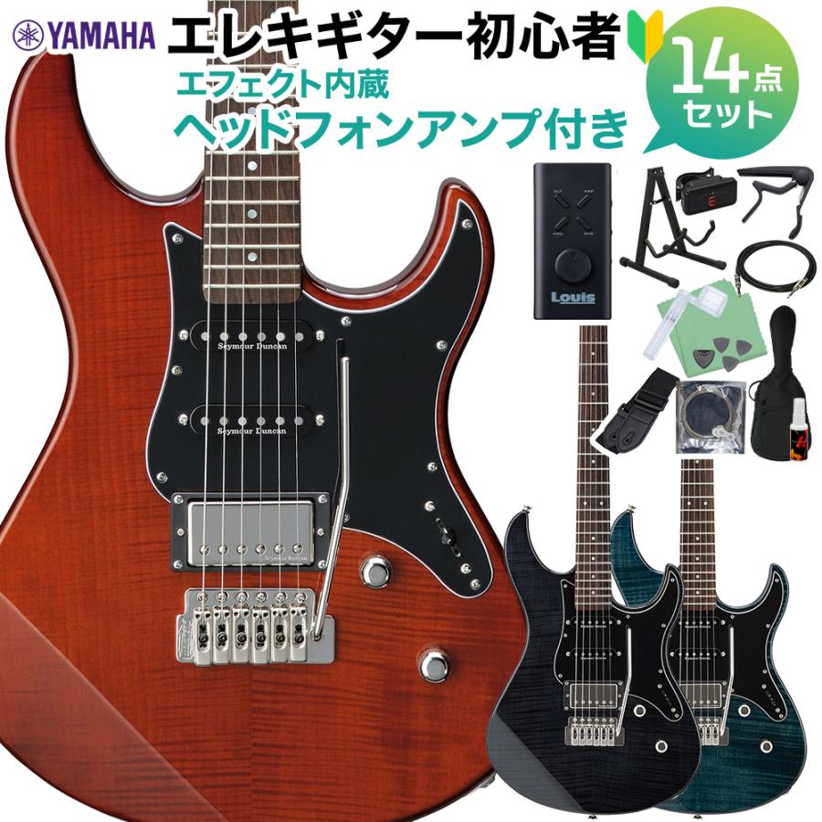 YAMAHA（ヤマハ） PACIFICA612VIIFM エレキギター 初心者14点セット 
