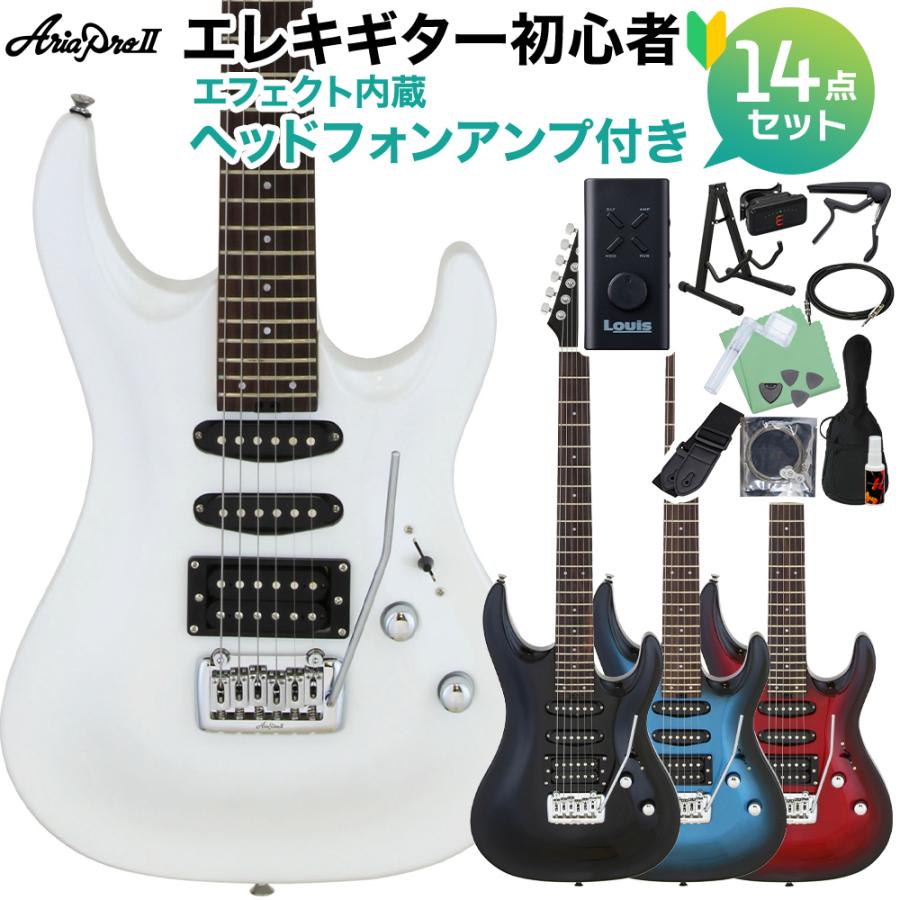 AriaPro Ⅱ アリアプロ2 MACシリーズ エレキギター AriaProII アリアプロ2 MAC-STD エレキギター初心者14点セット